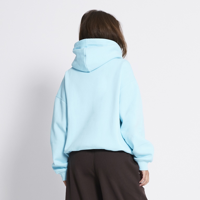 Heavy hoodie "Hilma" Turquoise
